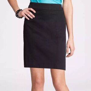 Ann Taylor Twill Madison Skirt NWT